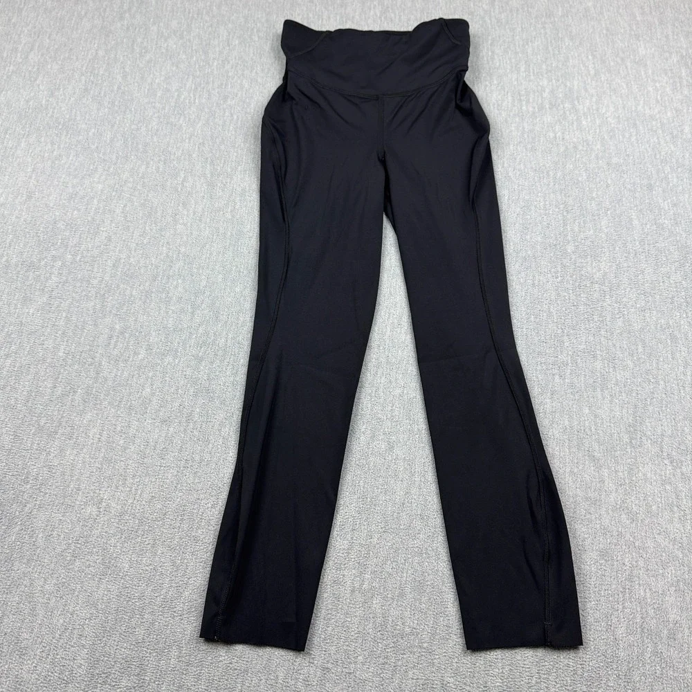 Lululemon Leggings Women 2 Black Base Pace High-Rise Crop 23